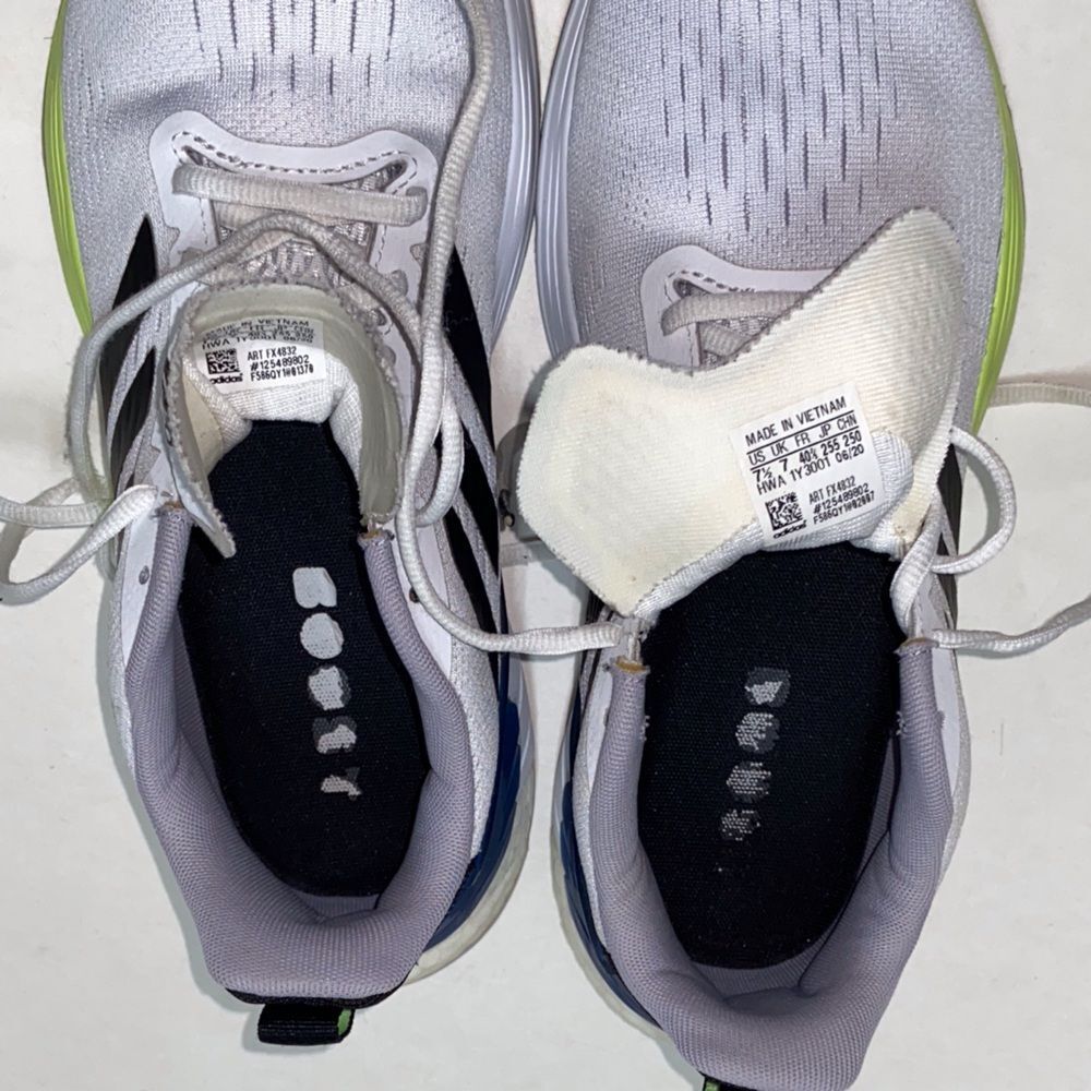 Adidas Response Super Running Sneakers Size 7.5 QR Code for Discount - Picture 11 of 15